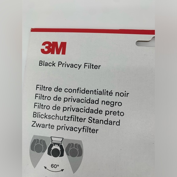 3M 11.6” Black Privacy Filter For Laptop Screen - Picture 4 of 4